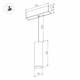 Трековый светодиодный светильник для магнитного шинопровода Arlight Mag-Spot-Hang-45-R50-7W Day4000 027008, изображение 6