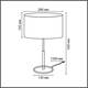 Настольная лампа Lumion Classi Irisa 8358/1T, изображение 2