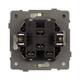 Механизм выключателя двухклавишный непроходной Arlight SWT-TENDO-MK02-SFPL-WH (230V, 10A) 054547, изображение 2