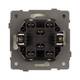 Механизм выключателя одноклавишный перекрёстный Arlight SWT-TENDO-MKX1-SFPL-WH (230V, 10A) 054574, изображение 3
