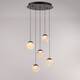 Подвесной светильник Delight Collection MD25030003-5A matt black/clear, изображение 4