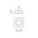 Встраиваемый светильник MR16 Lightstar Singo Base 011615, изображение 3
