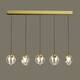 Подвесной светильник Delight Collection MD24001033-5B gold/clear, изображение 2