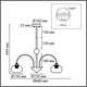 Люстра на штанге Lumion Moderni Larina 8323/5C, изображение 2