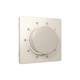 Лицевая панель Alfa (Бежевый матовый) для терморегулятора теплого пола Quant Ambrella Volt AP3257, изображение 2