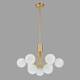 Подвесная люстра Belfast Bryson L-8130-6+3 BR GL, изображение 6