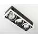 Встраиваемый светодиодный светильник Ambrella light Cardano T813 BK/CH 3*12W 4200K, изображение 2