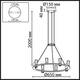 Подвесная люстра Odeon Light Hightech Defance 7143/55L, изображение 2