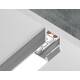 Профиль накладной для светодиодной ленты до 8мм Ambrella Light Illumination GP1650AL