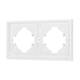 Рамка пластиковая на 2 поста Arlight FRM-TENDO-PL-2-WH 053839