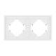 Рамка пластиковая на 2 поста Arlight FRM-TENDO-PL-2-WH 053839, изображение 3