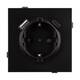 Механизм розетки с USB зарядкой Arlight SCT-TENDO-MUAC-PL-BK (230V, 16A) 054087, изображение 3