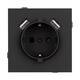 Механизм розетки с USB зарядкой Arlight SCT-TENDO-MUAA-SFPL-BK (230V, 16A) 054603, изображение 3