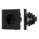 Механизм электрической розетки Arlight SCT-TENDO-MEU1-SFPL-BK (230V, 16A) 054638
