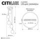 Подвесной светильник Citilux Signature CL247023, изображение 7
