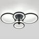 Потолочный светильник Эра Модерн Odry CLL-1-78W 3K-6,5K RC BK, изображение 6
