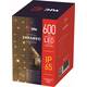 Гирлянда занавес Эра ERAPS-SP1 тёплый белый свет 600 LED, изображение 6