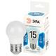 Лампа светодиодная Эра STD LED P45-15W-840-E27 4000K шар, изображение 2
