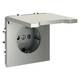 Розетка с защитными шторками и крышкой Voltum S70 VLS040305, изображение 4