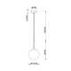 Подвесной светильник Arte Lamp Volare A1565SP-1BK, изображение 2