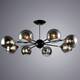 Потолочная люстра Arte Lamp Lagos A2708PL-8BK, изображение 2