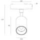 Трековый светильник SWG PRO SL-SLIM-SPWH-20-CCT 022091, изображение 5