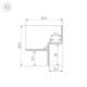 Алюминиевый профиль Arlight СEIL-SHADOW-12-3000 WHITE 052240, изображение 2