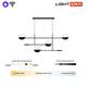 Подвесная люстра Lightera Urmia LE113L-130B WIFI, изображение 10