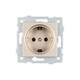 Механизм электрической розетки Arlight SCT-MEU1-PL-GD-V (250V, 16A) 049817, изображение 3