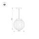 Уличный подвесной светильник Arlight LGD-PEARL-HANG-7W Warm3000 030004(1), изображение 3