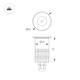Грунтовый светильник Arlight ART-GROUND-R40-3W Warm3000 (SL, 36 deg, 24V) 048820, изображение 3