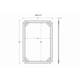 Зеркало Garda Decor KFE1270, изображение 3