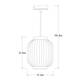 Подвесной светильник Lucide Gosse 13435/01/31, изображение 2