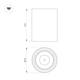 Накладной светильник Arlight SP-SALT-R75-15W Warm3000 (WH-BK, 40 deg, 230V) 057322, изображение 2