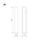 Ландшафтный светильник Arlight LGD-SEKVOYA-BOLL-H900-11W Warm3000 (BK, 120 deg, 230V) 054980, изображение 2