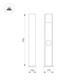 Ландшафтный светильник Arlight LGD-SEKVOYA-BOLL-SOCKET-H900-11W Warm3000 (BK, 120 deg, 230V) 050734, изображение 2