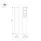 Ландшафтный светильник Arlight LGD-TILLIS-BOLL-H900-12W Warm3000 (GR, 92 deg, 230V) 050729, изображение 2
