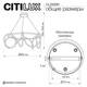 Подвесная люстра Citilux Python CL220281, изображение 12