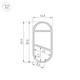 Профиль Arlight WARDROBE-1530-2000 ANOD BLACK 054942, изображение 3
