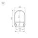 Профиль Arlight WARDROBE-1930-2000 ANOD BLACK 054943, изображение 3