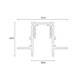 Шинопровод магнитный встраиваемый Hesby Lighting ElDeko HSBL_0184, изображение 9