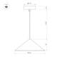 Подвесной светильник Arlight SP-MAKOTO-R300-10W Warm2700 (BK, 36 deg, 230V, TRIAC) 057219, изображение 3