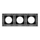 Рамка 3-местная алюминиевая Arlight FRM-PRESTO-ALR-3-GR 043873, изображение 2