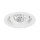 Встраиваемый светильник Arlight MS-VORTEX-BUILT-R110-20W Warm3000 (WH-WH, 20 deg, 230V) 056565
