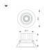 Встраиваемый светильник Arlight MS-VORTEX-BUILT-R90-12W Day4000 (BK-BK, 40 deg, 230V) 057951, изображение 2