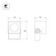 Прожектор Arlight ALT-BLOCK-S65x65-5W Warm3000 (GR, 60 deg, 230V) 054748, изображение 4