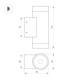 Уличный настенный светильник Arlight LGD-RAY-WALL-TWIN-R65-2x9W Warm3000 (GR, 23 deg, 230V) (IP65 Ме, изображение 2