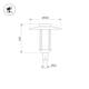 Уличный светильник Arlight ALT-MASAR-50W Warm3000 (BK, 150x30 deg, 230V) (IP65 Металл) 057268, изображение 4