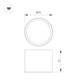 Накладной светильник Arlight SP-BISCOTTO-R90-8W Warm3300-MIX (WH-GD, 80 deg, 230V) 054912, изображение 3