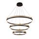 Подвесная люстра Crystal Lux FERNANDO SP158W LED BLACK/GOLD, изображение 3